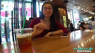Newcy Thai gets picked up and refucked by new guy that leaves her pussy destroyed just about cum